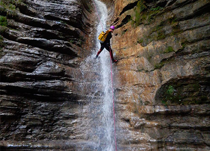 Canyoning en la Costa Blanca