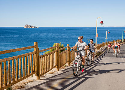 Rutas en bicicleta eléctrica por Benidorm